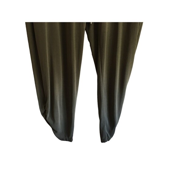 Splendid Pants Women's Size XL Olive Green Pull On Stretch Drawstring - Picture 4 of 8